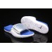 Unisex Air Jordan Hydro 7 Sandals Light Blue White